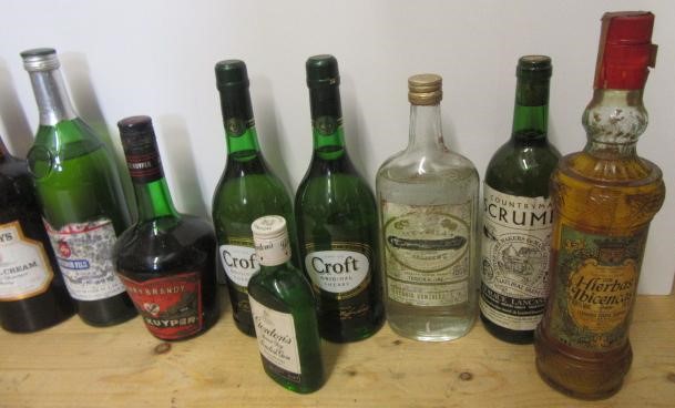 Two bottles Croft Original Image