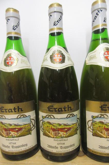 Eight bottles 1974 Rheinpfalz Alltdorfer Trappenberg (Est. plus 21% premium inc. VAT) Image