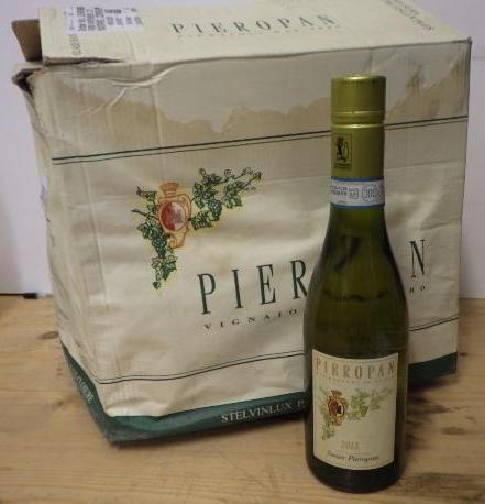 Nine half bottles 2013 Soave Pieropan Image