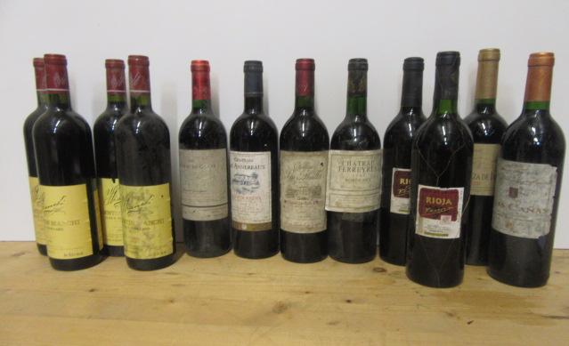 Four bottles 1999 Valentin Bianchi Malbec Image