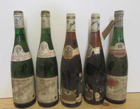 Two bottles 1976 Winzenheimer Rosenbreck Image