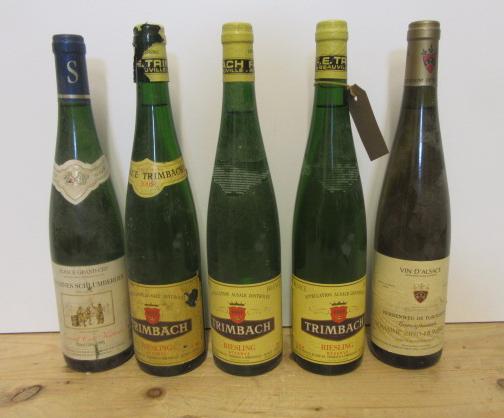 Three bottles 2005 Trimbach Riesling Reserve Image