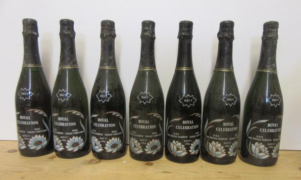 Seven bottles Royal Celebration to commemorate the Wedding of HRH Prince Andrew and Sarah Ferguson Image