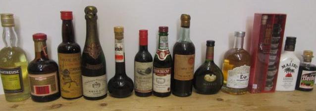 One half bottle Yellow Chartreuse Image