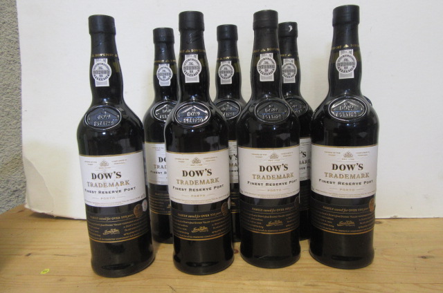 Eight bottles Dow's Trademark (Est. plus 21% premium inc. VAT) Image