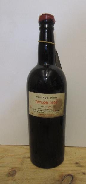 One bottle 1960 Taylors (bottled 1962) (Est. plus 21% premium inc. VAT) Image