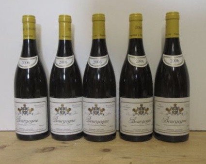 Five bottles 2006 Bourgogne Blanc Dom. A. C. Leflaive (Est. plus 21% premium inc. VAT) Image