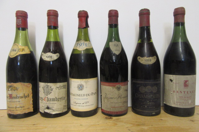 One bottle 1953 Santenay Cote de Beaune Image