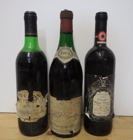 One bottle 1962 Nuits St Georges Ladigant Chameroy Image