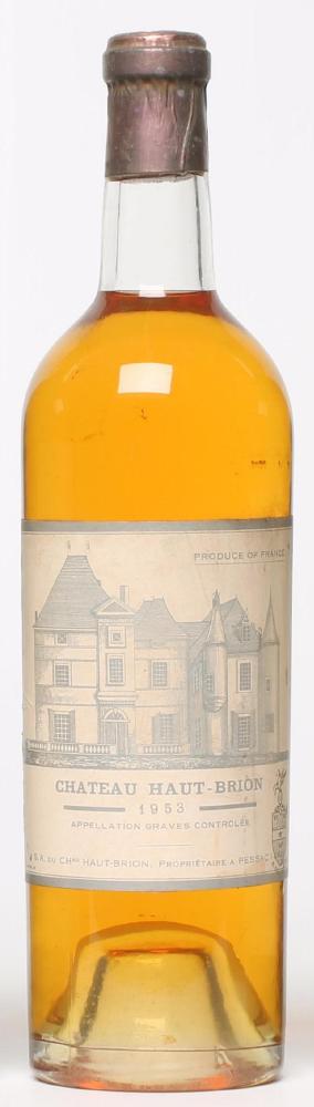 One bottle 1953 Chateau Haut-Brion (white) Graves (Est. plus 21% premium inc. VAT) Image