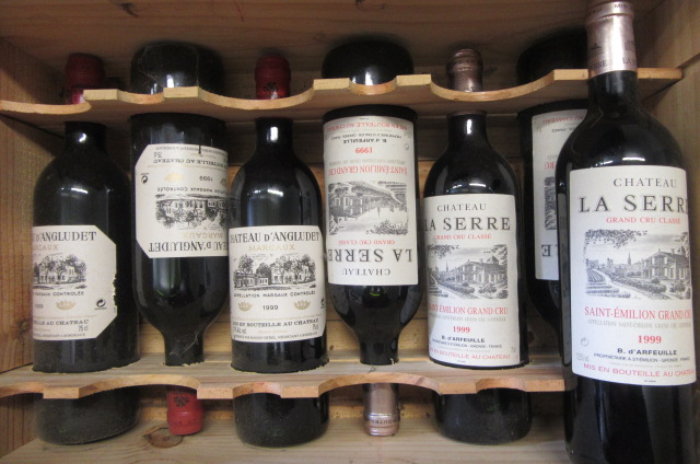 Three bottles 1999 Chateau d'Angludet Image