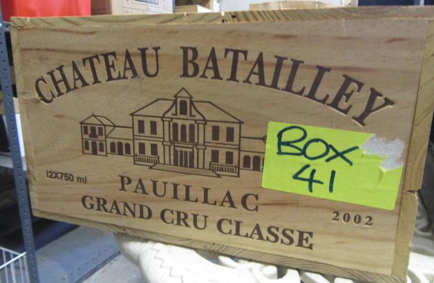 Twelve bottles 2002 Chateau Batailley Image