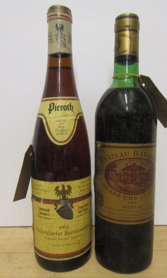 One bottle 1981 Chateau Batailley Image