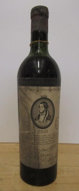 One bottle 1953 Chateau Mouton Rothschild (Est. plus 21% premium inc. VAT) Image