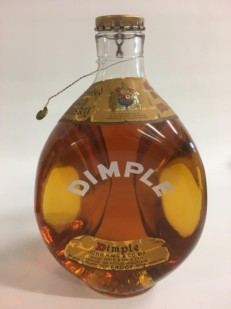 One bottle 1960's Dimple Haig with snap cap (Est. plus 21% premium inc. VAT) Image