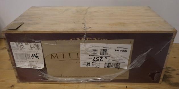 Twenty four half bottles Clementin De Pape Clement Image