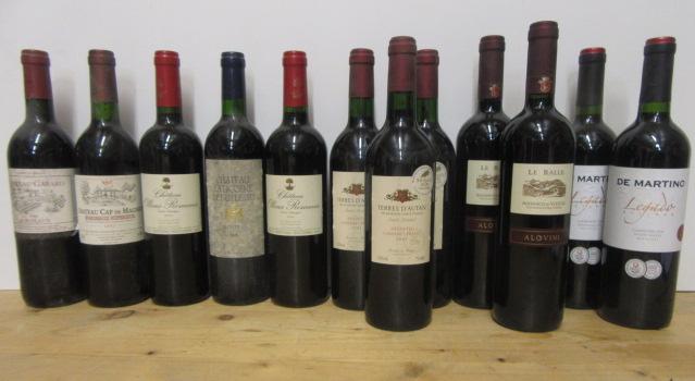 Five bottles 1998-2008 Bordeaux Image