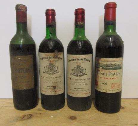 Two bottles 1959 Chateau Saint Pierre St Julien-Beychevelle Image