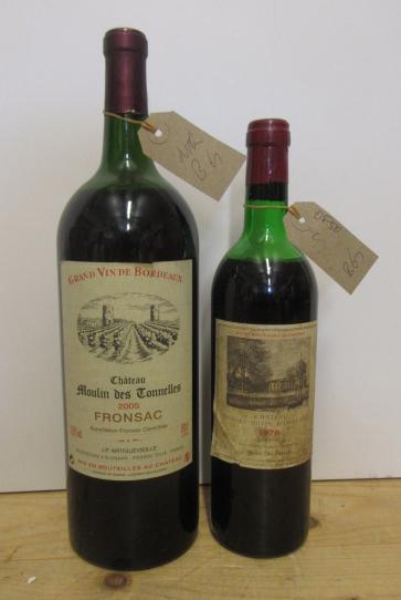 One magnum 2005 Chateau Moulin des Tonnelles Fronsac Image