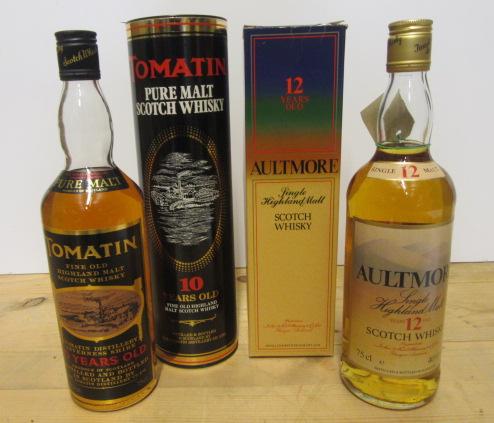 One bottle Tomatin 10 year old Single Malt Whisky Image