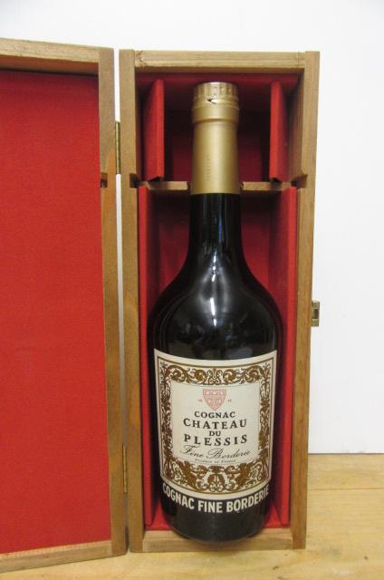 One bottle Chateau du Plessis Fine Borderie Cognac Image
