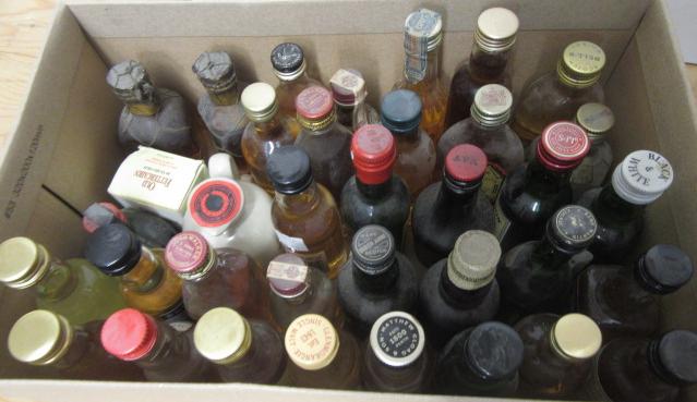 Thirty six various Malt and Blended Whisky miniatures (Est. plus 21% premium inc. VAT) Image