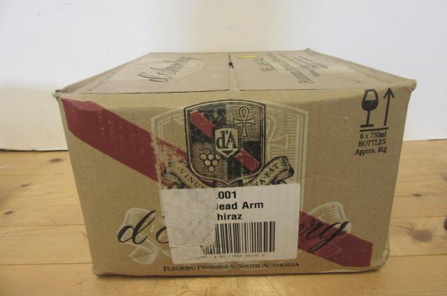 Five bottles 2001 The Dead Arm McLaren Vale Shiraz Image