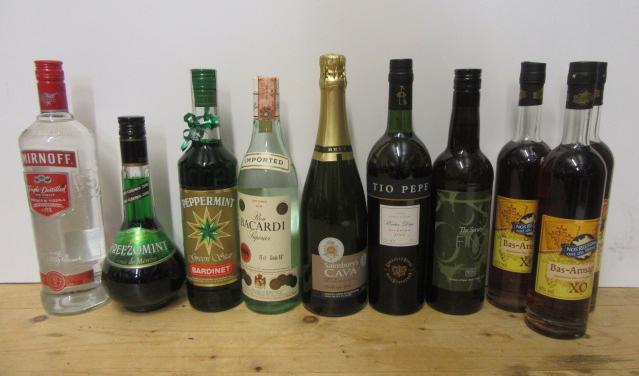 Three bottles Bas Armagnac Image