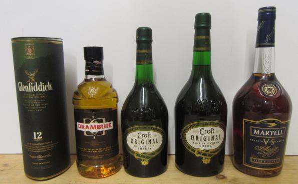 One litre Martell Fine Cognac Image