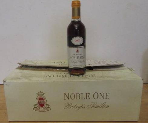 Eleven half bottles 2001 De Bortoli Noble One Botrytis Semillon Image