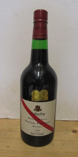 Ten bottles 1999 Vintage Fortified Shiraz McLaren Vale Image