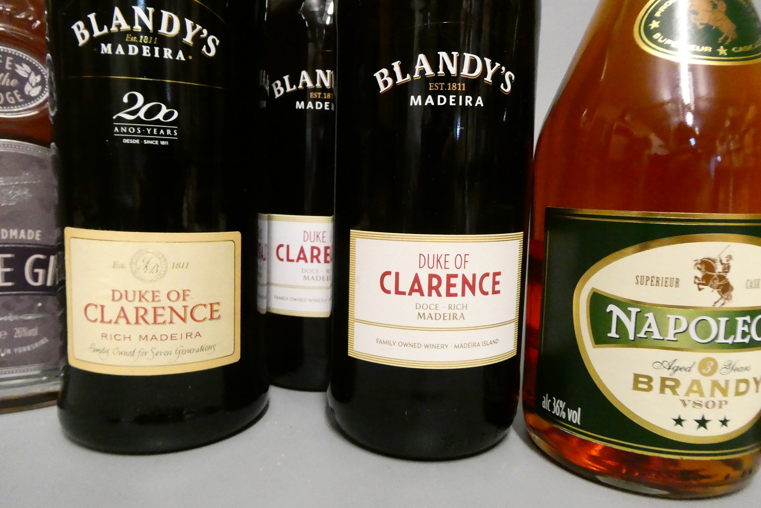 Eight bottles of mixed spirits & Liqueurs Image