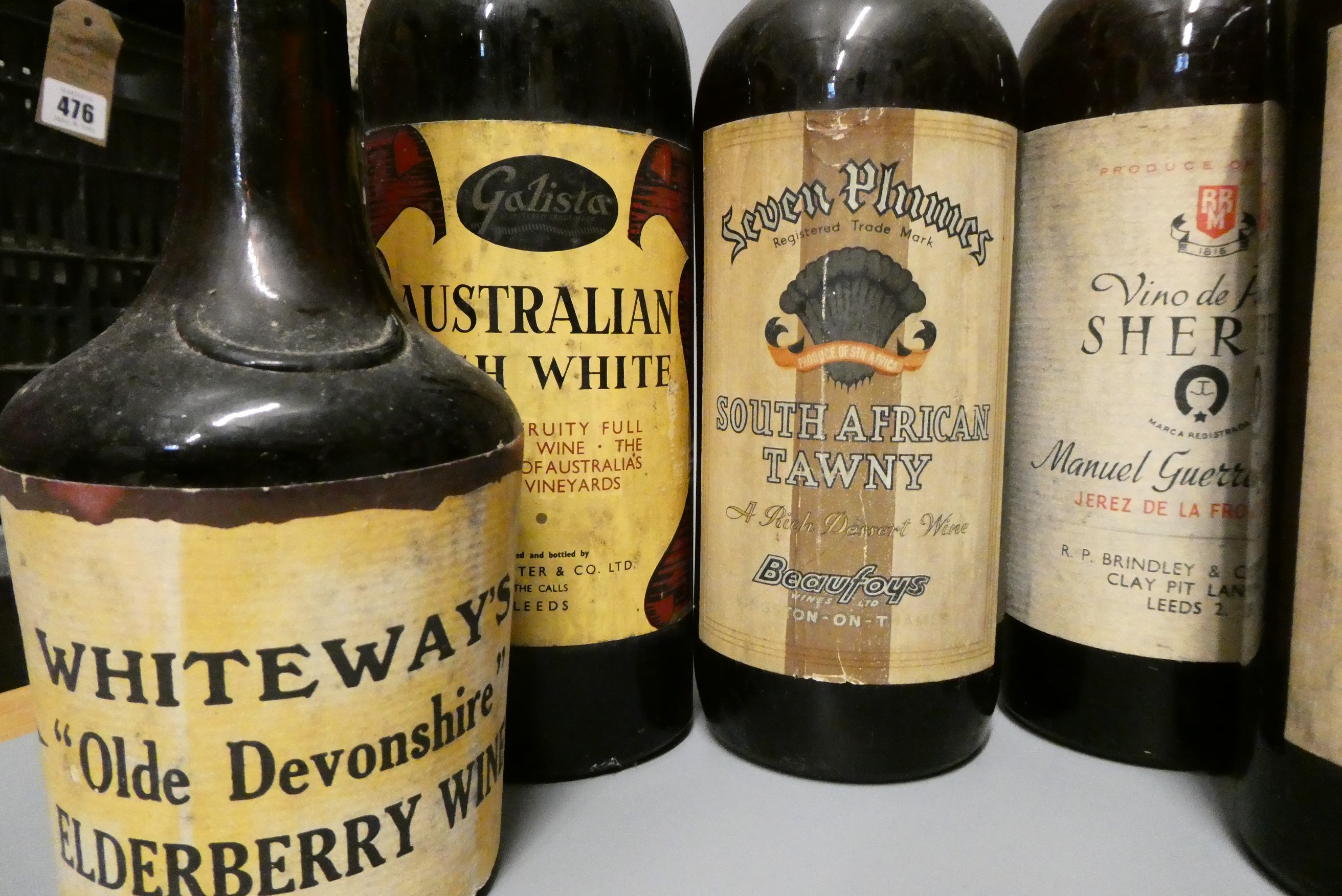 Twenty one bottles of mixed liqueur and sparkling wine Image