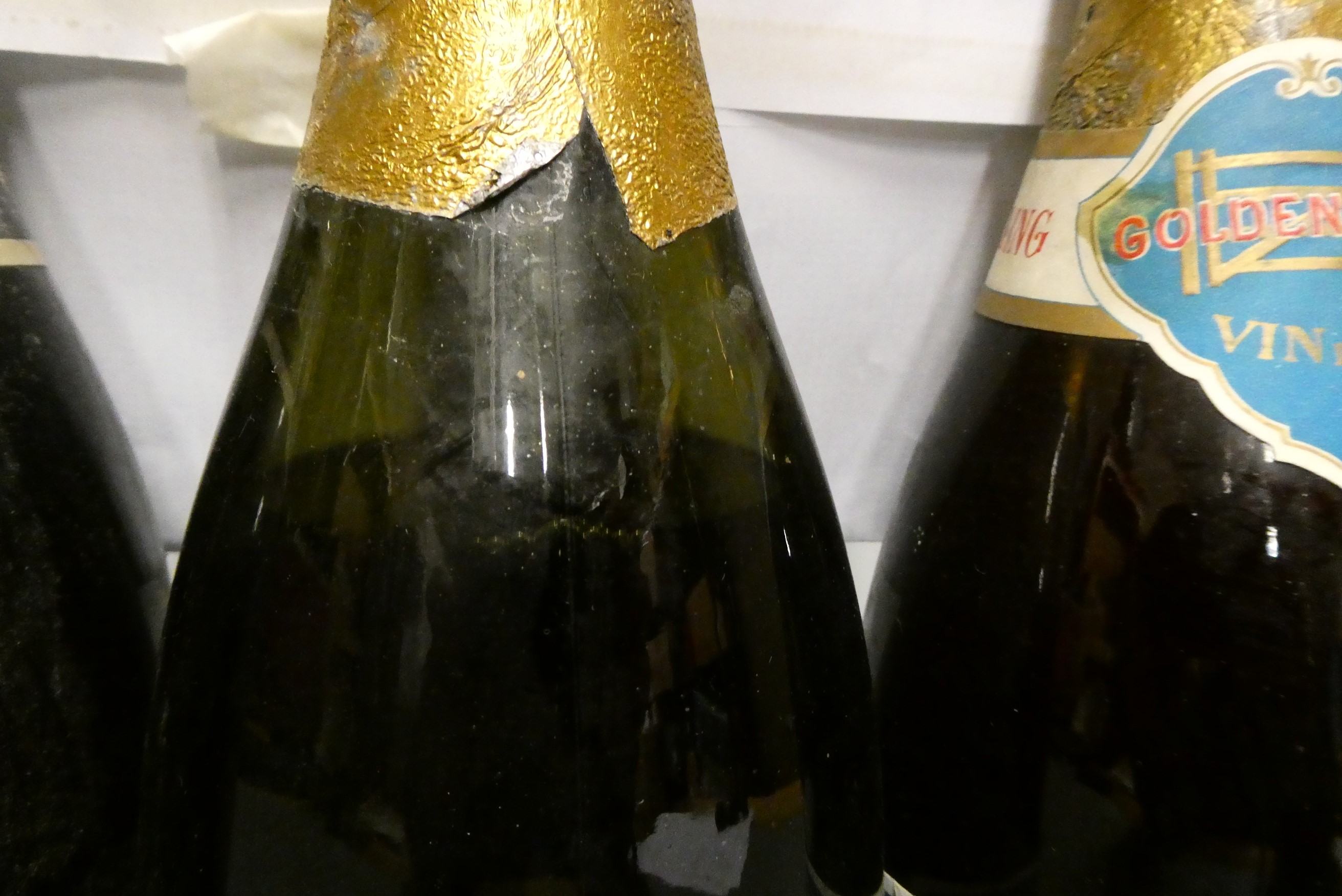 Twenty one bottles of mixed liqueur and sparkling wine Image