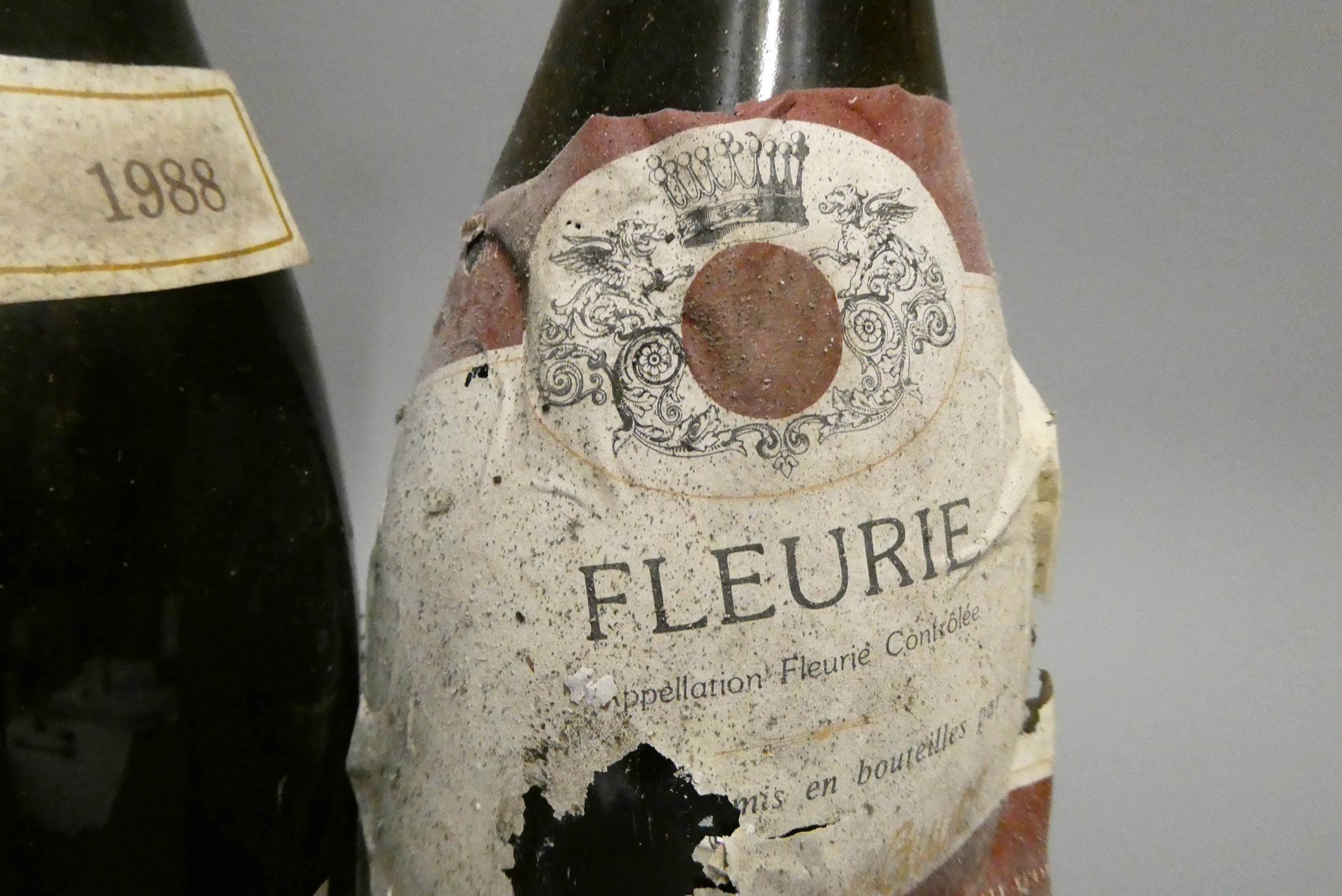 Seven bottles of wine, comprising two 1988, two 1989 and one 1994 Rosemount Estate Chardonnay, a Image