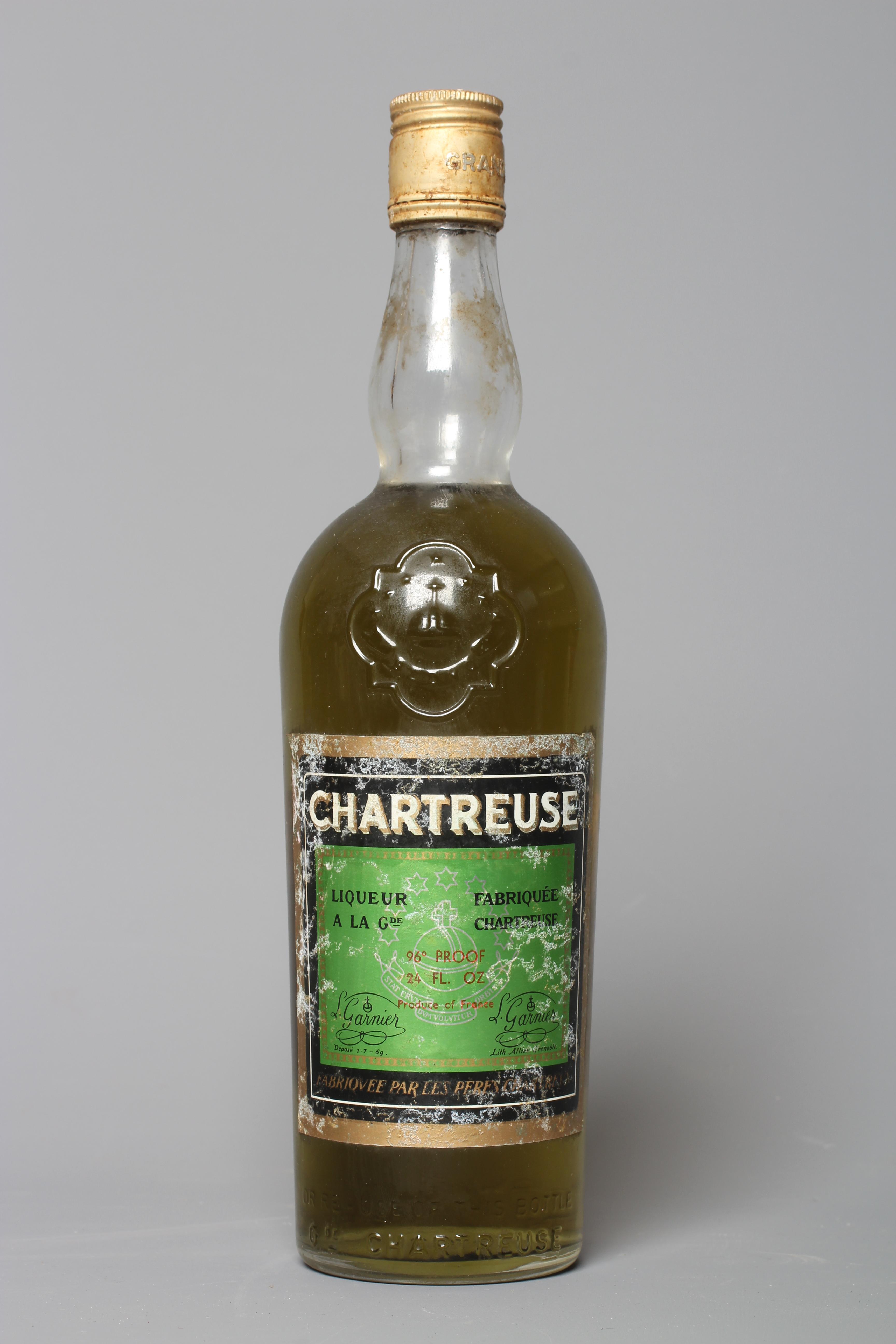 Green Chartreuse, L.Garnier, 96° proof (Est. plus 24% premium inc. VAT) Image