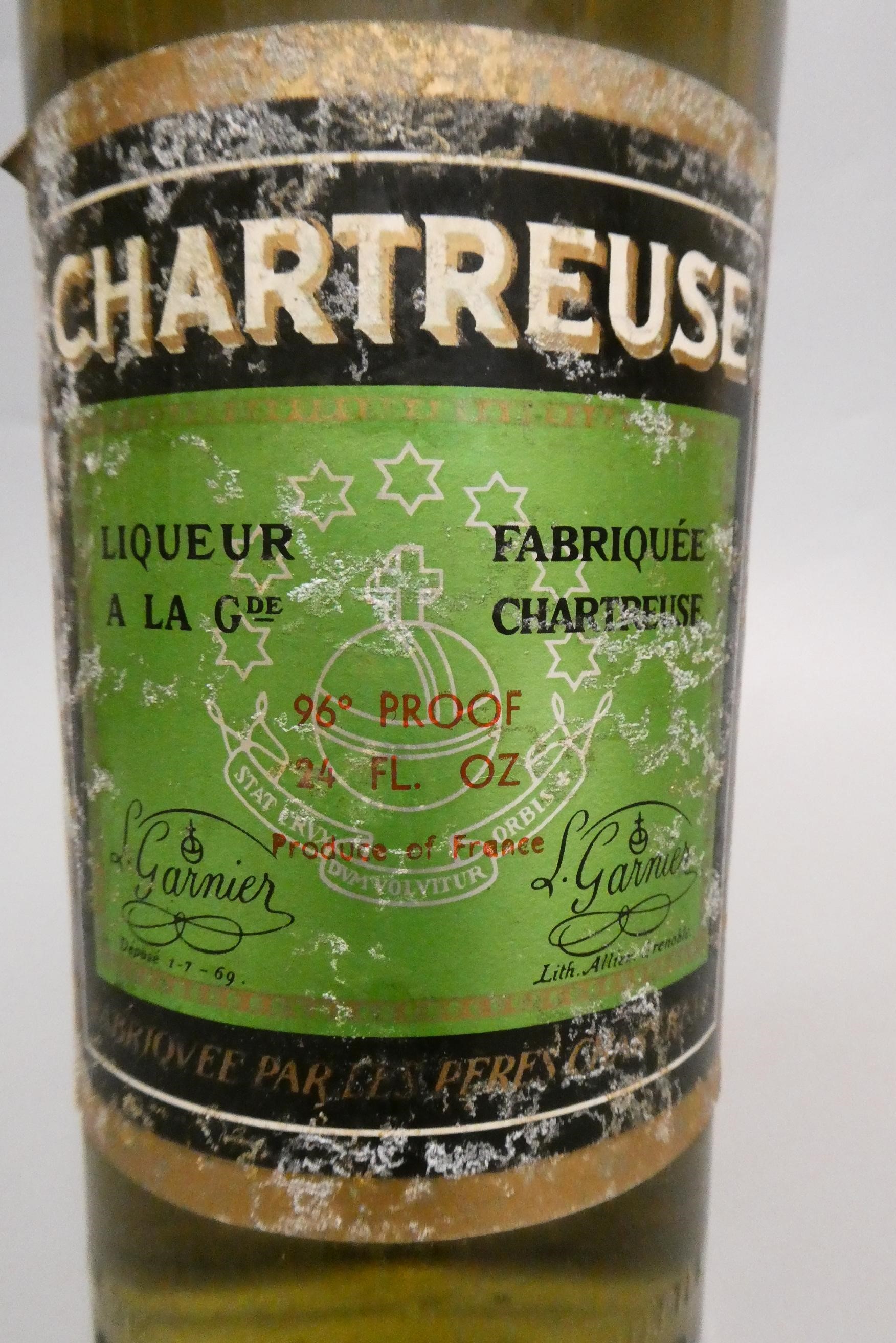 Green Chartreuse, L.Garnier, 96° proof (Est. plus 24% premium inc. VAT) Image
