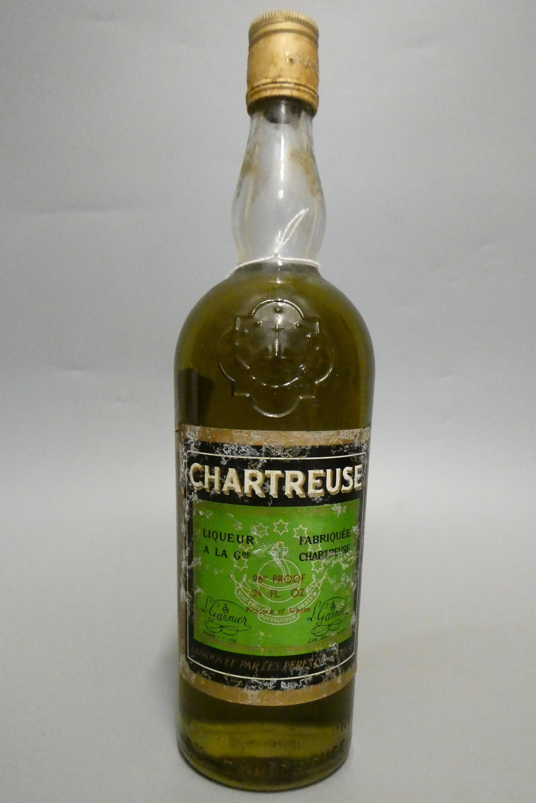 Green Chartreuse, L.Garnier, 96° proof (Est. plus 24% premium inc. VAT) Image