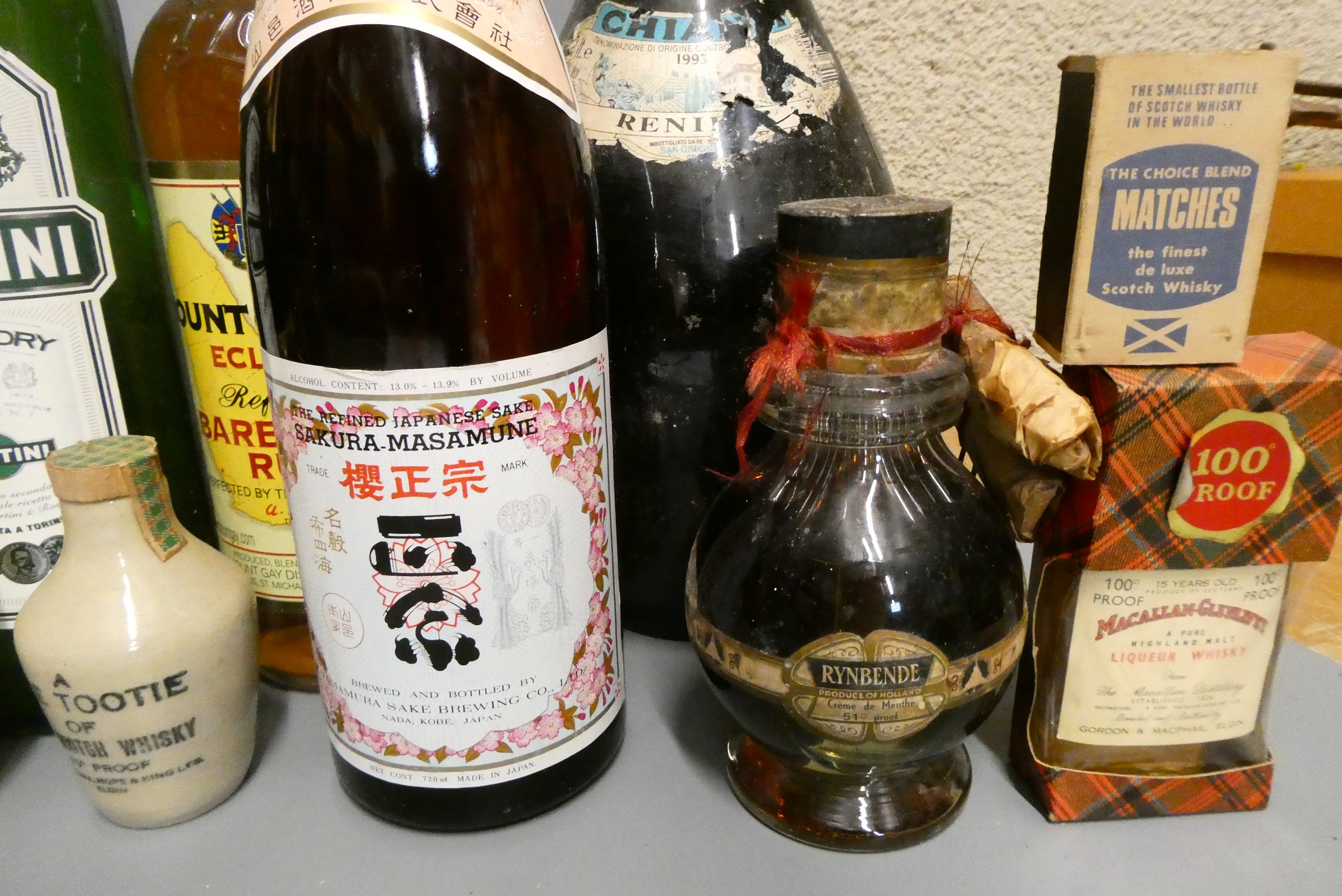 A quantity of mixed alcohol Image