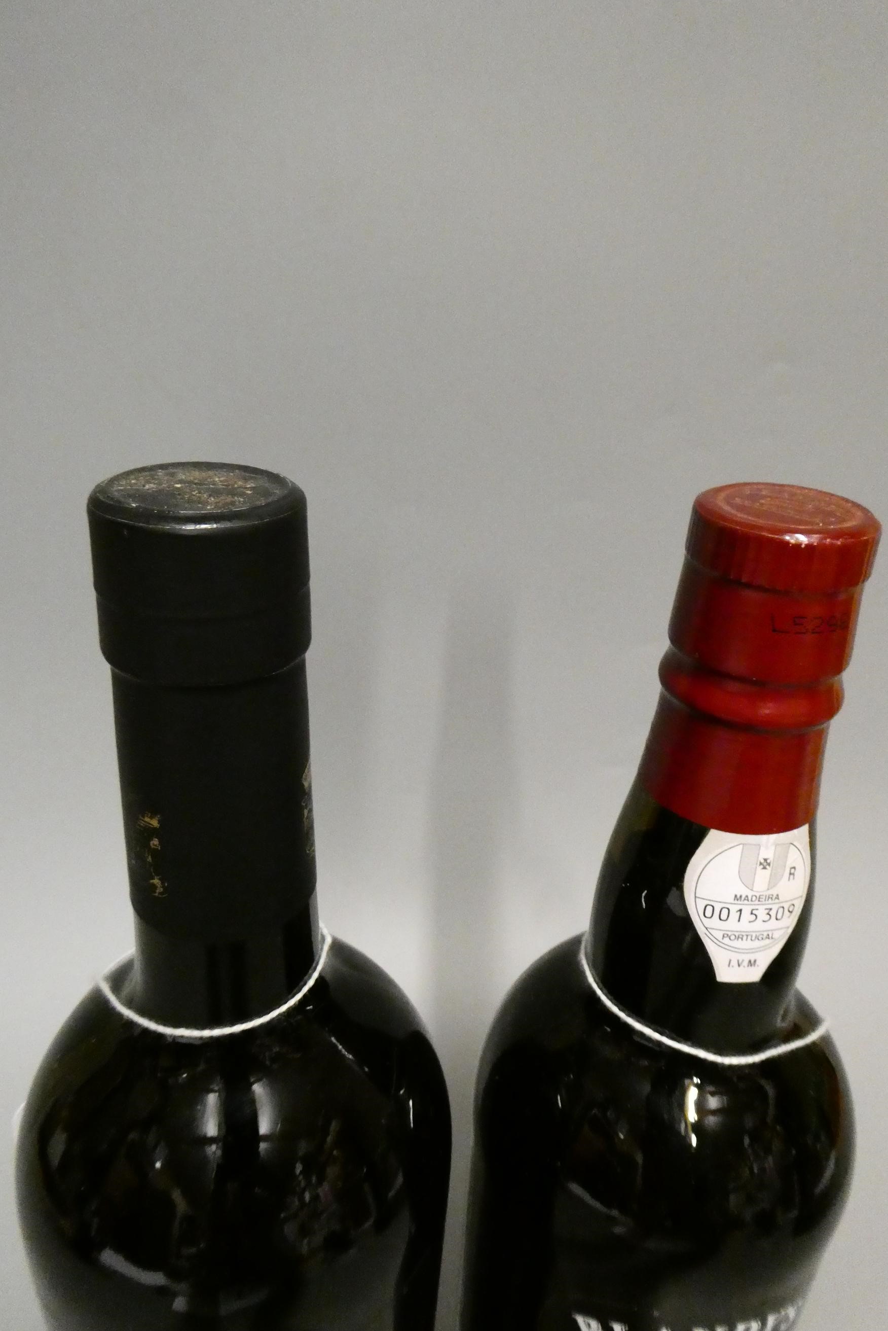 Alvear PX "1927" Selection Dulce Viejo, and a Blandy's Madeira 1998 Harvest colheita (2) (Est. plus Image