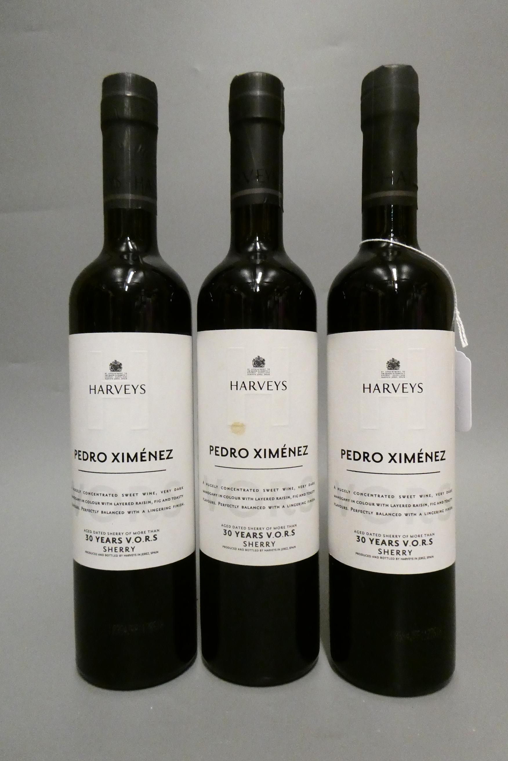 Three Harvey's Pedro Ximenez 30yr V.O.R.S Sherry (Est. plus 24% premium inc. VAT) Image