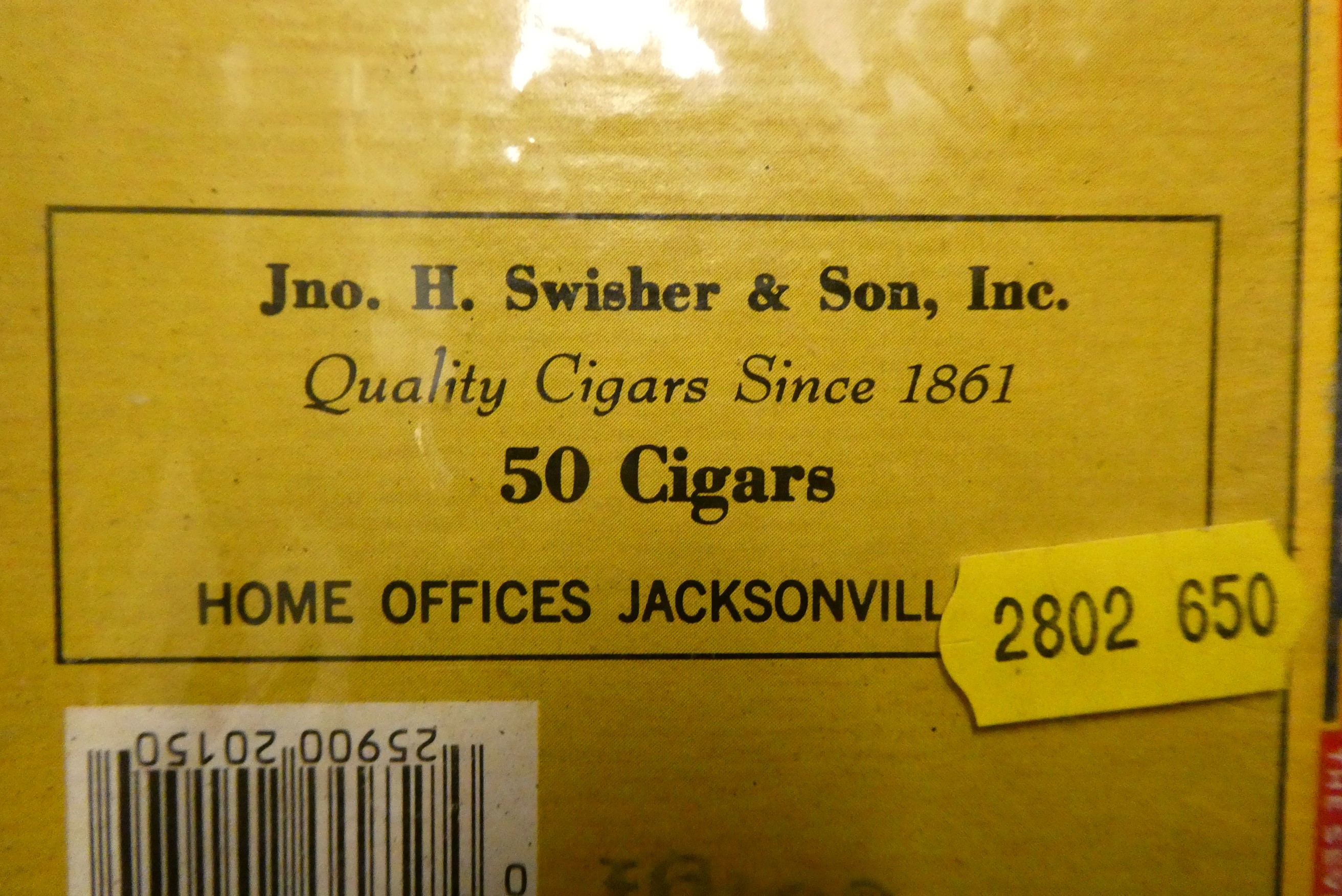 Fifty King Edward Specials cigars, boxed (Est. plus 24% premium inc. VAT) Image