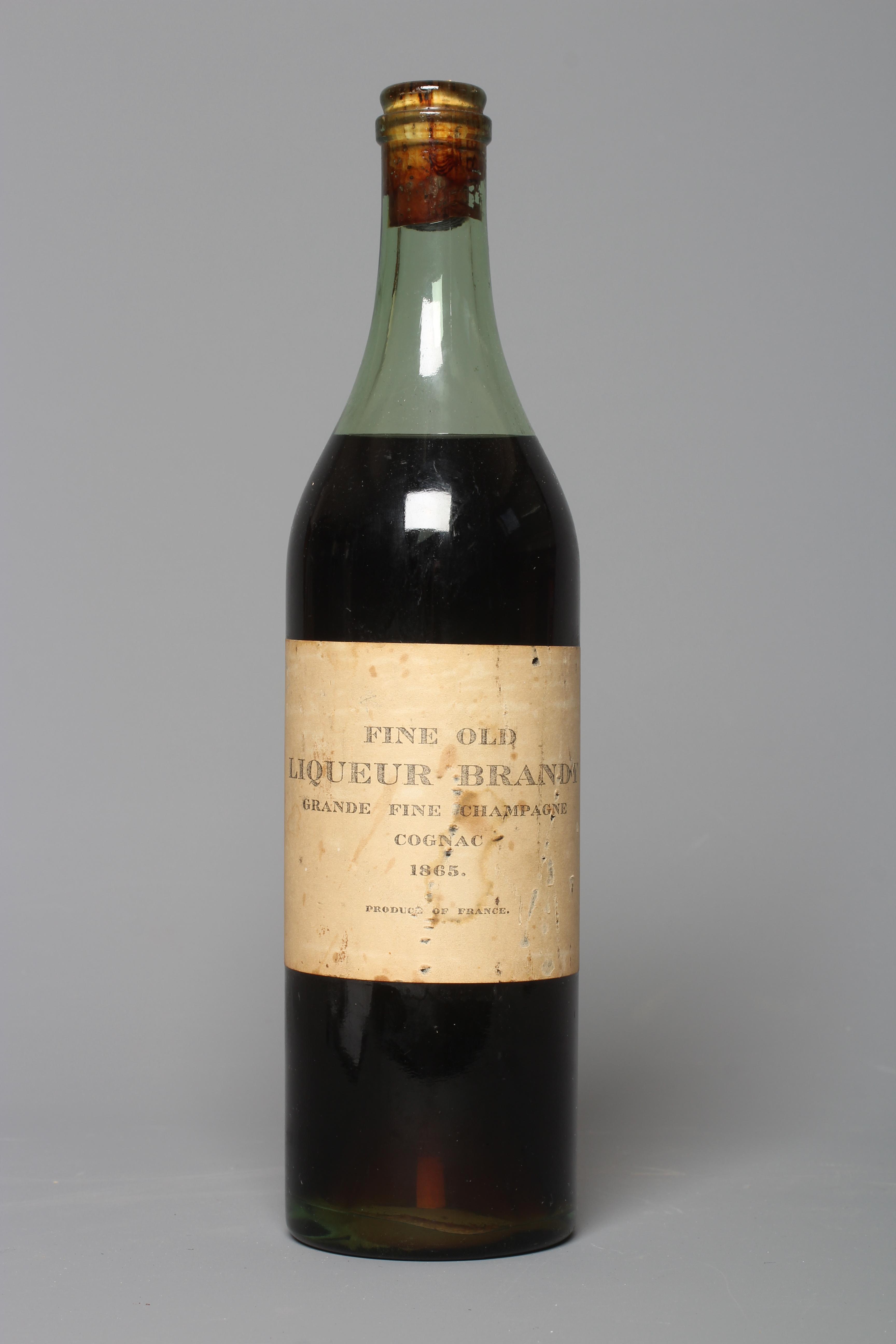 Fine OId Liqueur Brandy, 1865, grande fine champagne cognac (Est. plus 24% premium inc. VAT) Image