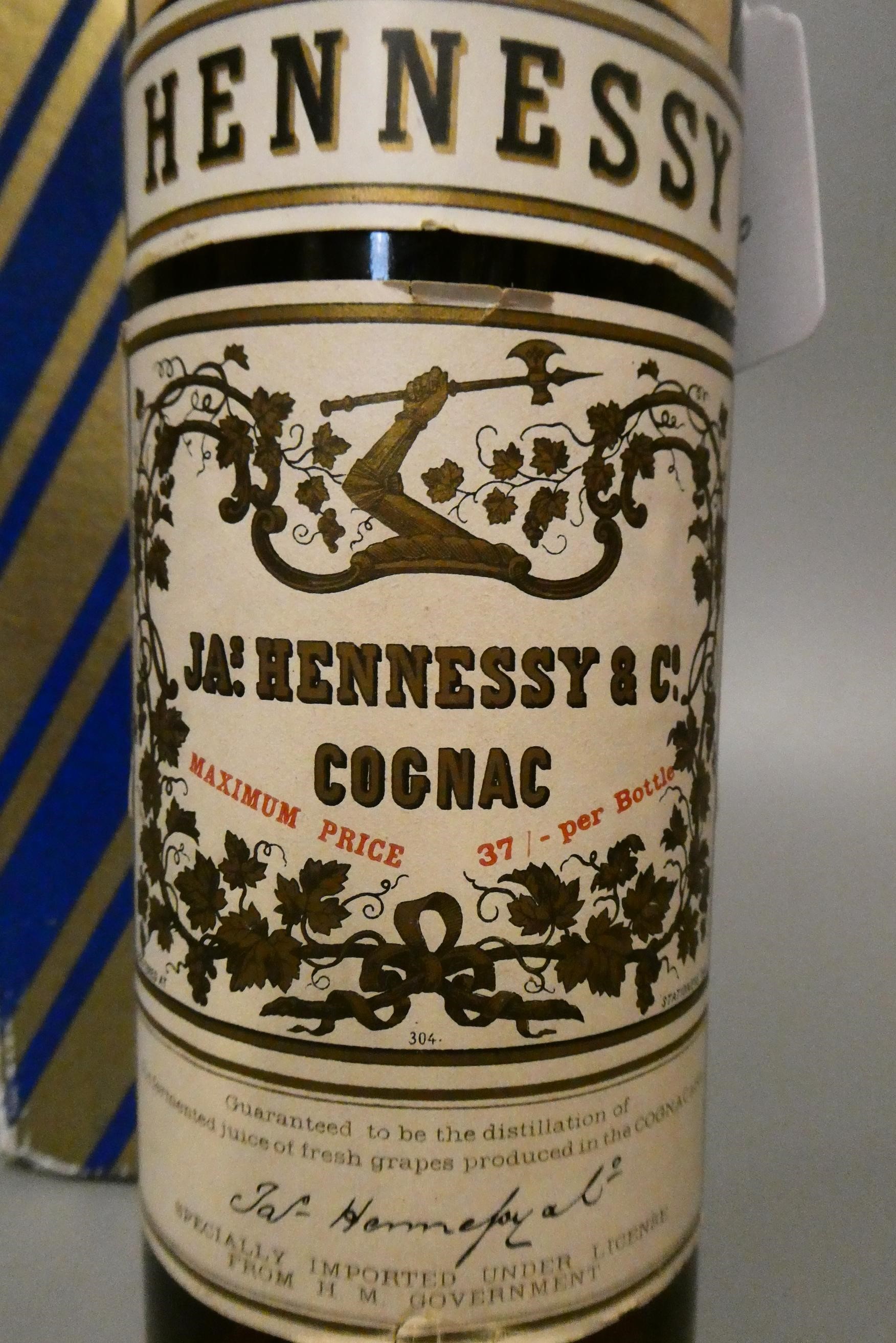 Hennessy three star cognac, 1947(?) (Est. plus 24% premium inc. VAT) Image