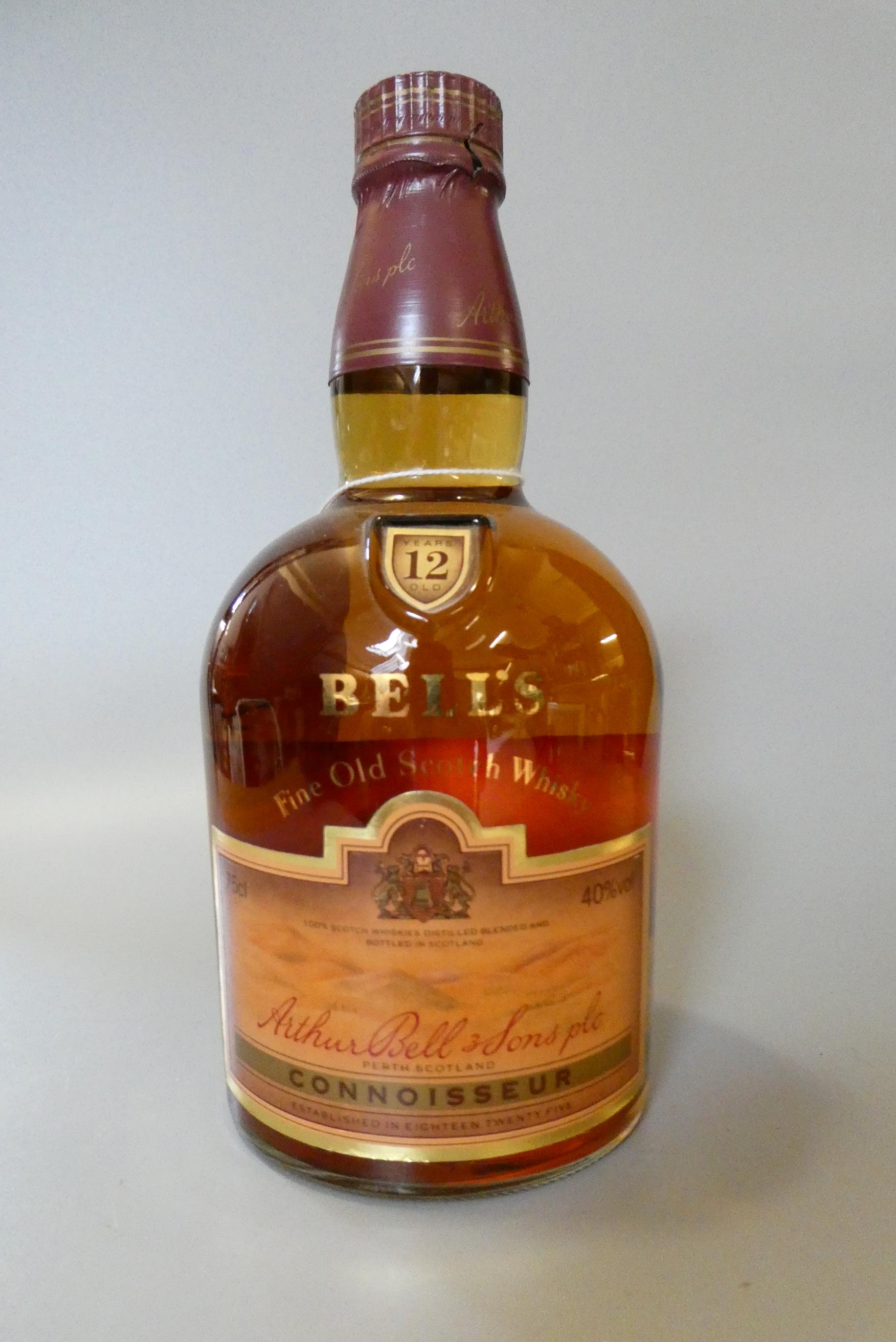Bell's 12yr old Connoisseur fine old Scotch whisky, 75cl, 40% (Est. plus 24% premium inc. VAT) Image