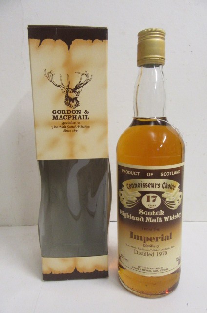 One bottle Imperial 17 year old Connoisseurs Choice Single Malt Whisky Image