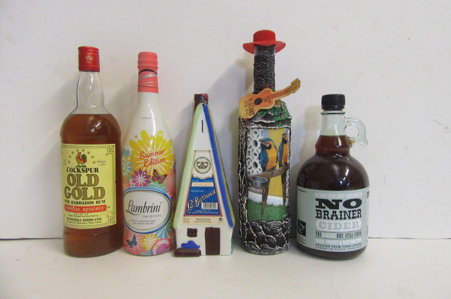 One litre Cockspur Old Gold Rum Image