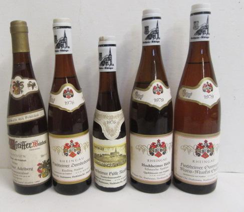 One bottle 1976 Rheinhessen Armsheimer Adelberg Image