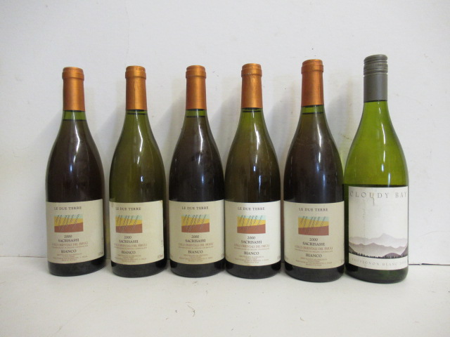 Five bottles Sacrisassi Le Due Terre Bianco Image