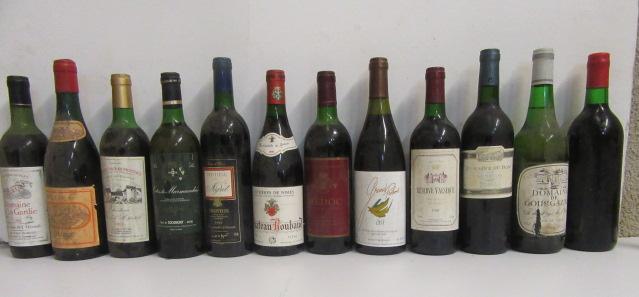 One bottle 1961 Hermitage Nicolas and eleven other bottles of various mainly red French wine (12) Image